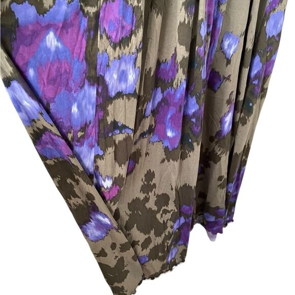 Firetrap Bellamy Maxi Dress in Elegant Color of Purple and Brown Size Medium - Picture 8 of 10